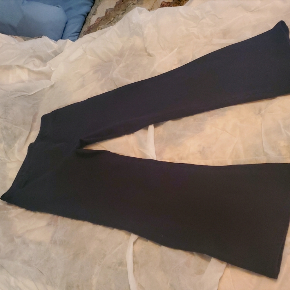 Betabrand bootcut black jeans